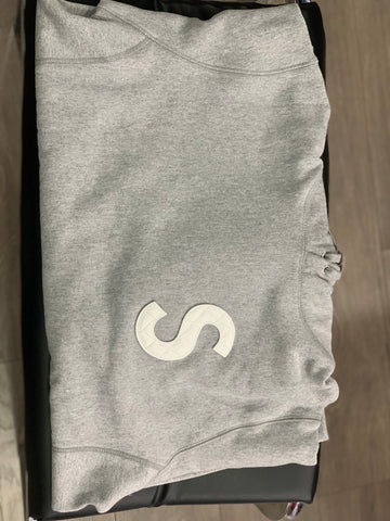 Supreme S Logo Hooded Sweatshirt (SS20) Heather Grey