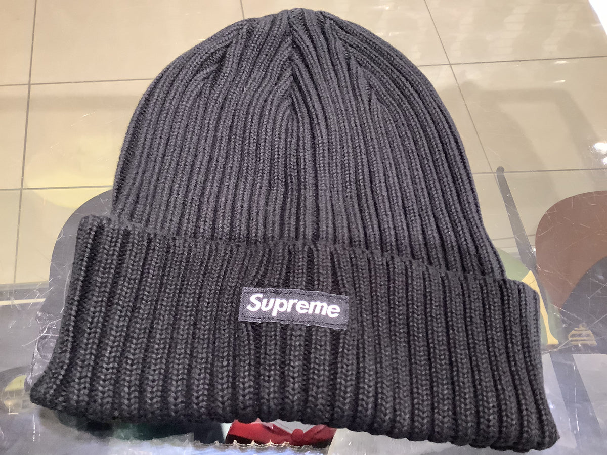 Supreme Over-dyed Beanie Black  (consignment)