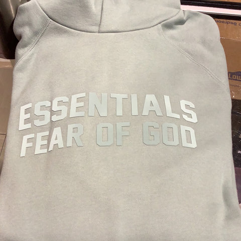 Essential Fear of God Hoodie Sycamore